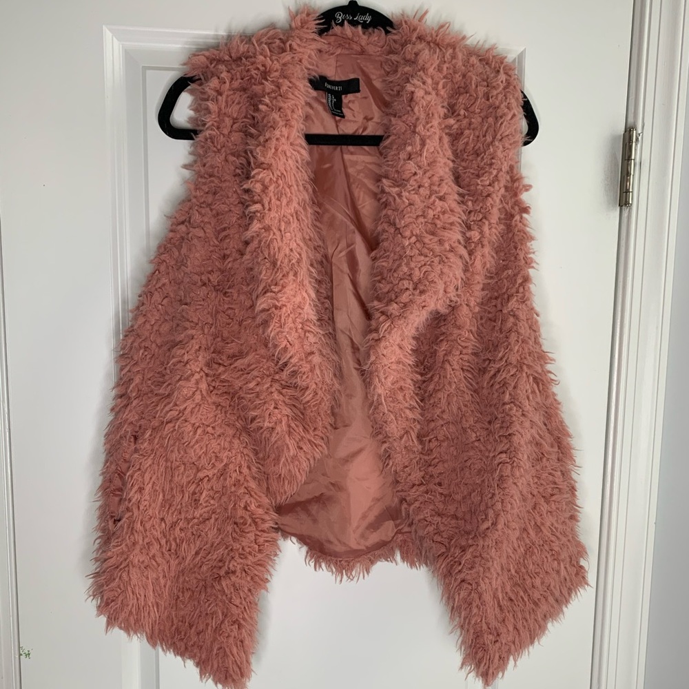 Forever 21 Teddy Vest